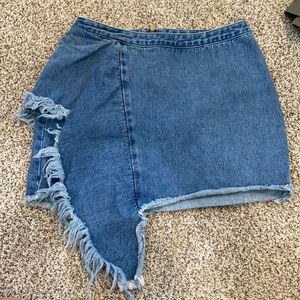 Denim skirt